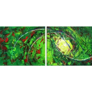 Wochenendangebot Abstrakte Acrylbilder, R.König: "Genesis III", Unikat/Original