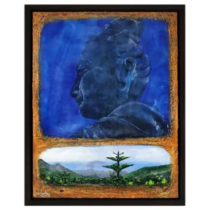 Acrylgemälde, A.Garbe: "Praise Big Buddha Tian Tan", Originalgemälde (Unikat)  (A, G) Direkt Vom Hersteller