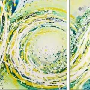 Ausverkauf Acrylbilder. L.Roth: "Windgeflüster"