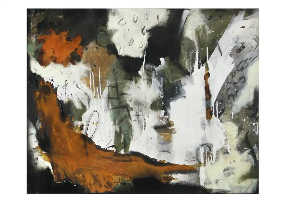 Acrylmalerei abstrakt, M.Rick: "Befreiung" (A) Super-Preis