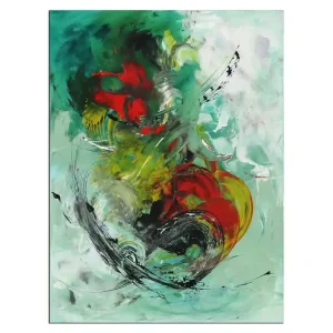 Angebot Abstrakte Acrylmalerei, C. Middendorf: "Fall in the rain I" (A)
