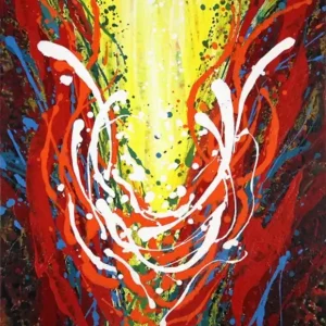 Acrylbilder. L.Roth: "In a good mood" Top-Angebot