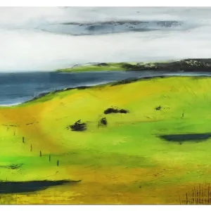 Acrylbilder abstrakt, M.Rick: "An der Ostsee" (A) Solange Der Vorrat Reicht