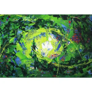 Gemälde abstrakt, R.König: "Kryptische Dynamik I", Unikat/Original Angebot