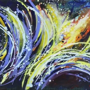Acrylbilder. L.Roth: "Das Süßwasser-Experiment" Neu Im Sortiment