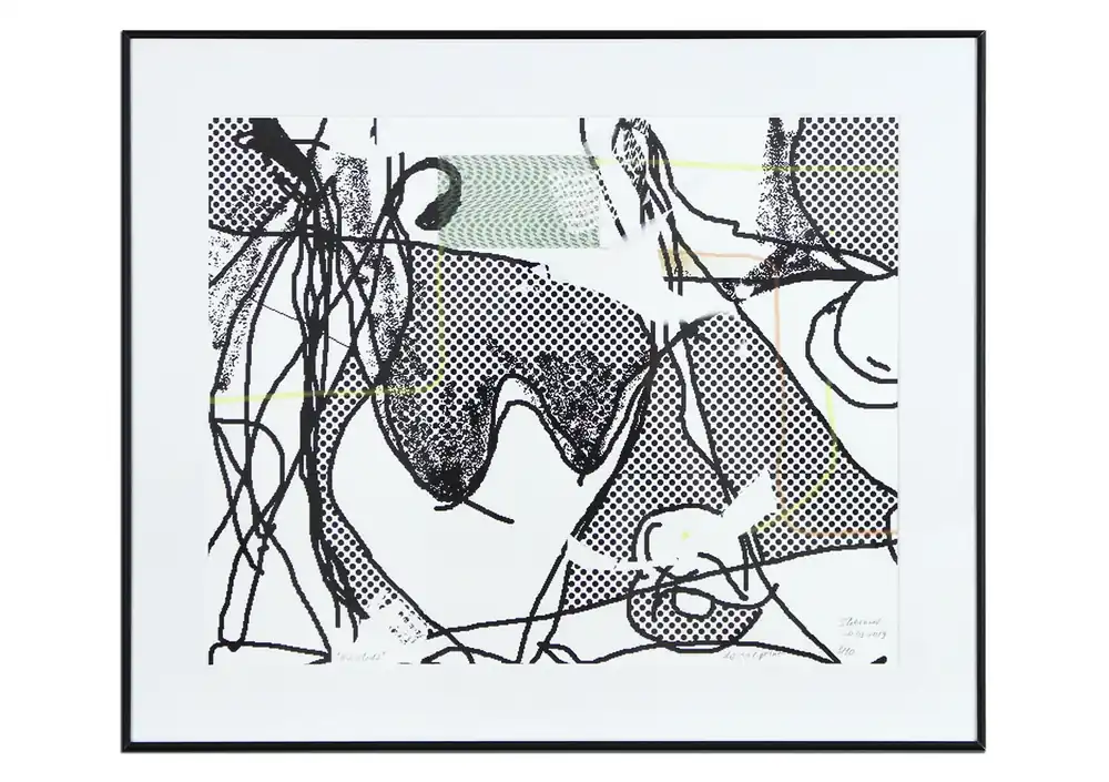 Limitierter Kunstdruck, Stefan Petrunov: "Abstract Composition 3" (A) Schneller Versand