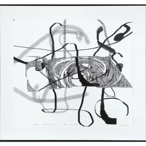 Wochenendangebot Limitierter Kunstdruck, Stefan Petrunov: "Abstract Composition II" (A)