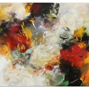 Abstrakte Acrylmalerei, C. Middendorf: "Weltentraum I", Originalgemälde (Unikat) (A) Beliebt