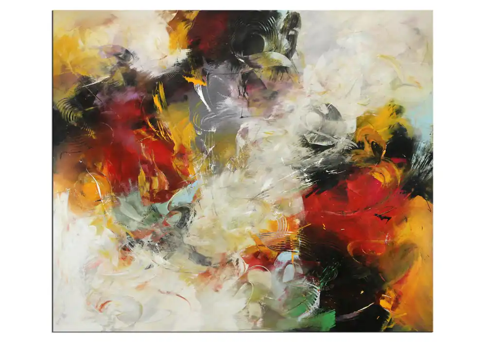Abstrakte Acrylmalerei, C. Middendorf: "Weltentraum I", Originalgemälde (Unikat) (A) Beliebt