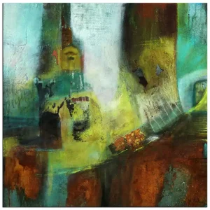Acrylbilder abstrakt, M.Rick: "Gedankenspiele" (A) Mega-Angebot