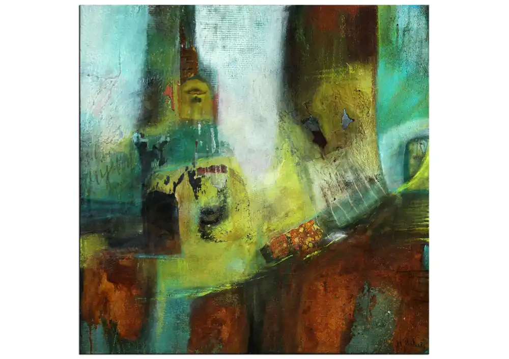 Acrylbilder abstrakt, M.Rick: "Gedankenspiele" (A) Mega-Angebot