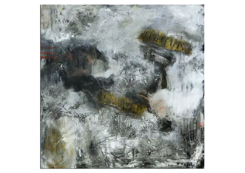 Acrylbilder abstrakt, M.Rick: "Liebet eure Feinde" (A) Top-Seller