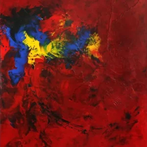 Abverkauf Abstrakte Acrylmalerei, C. Middendorf: "Kraftmagnet III" (A)