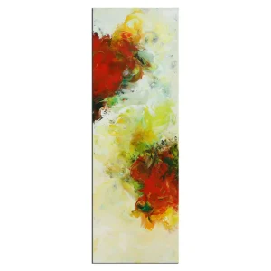 Nur Für Kurze Zeit Abstrakte Acrylmalerei, C. Middendorf: "Blütenpaar" (A)