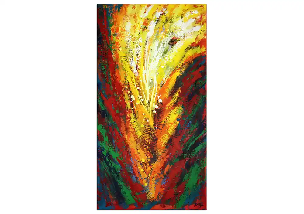 Acrylbilder, L.Roth: "Freudenfest" Günstig