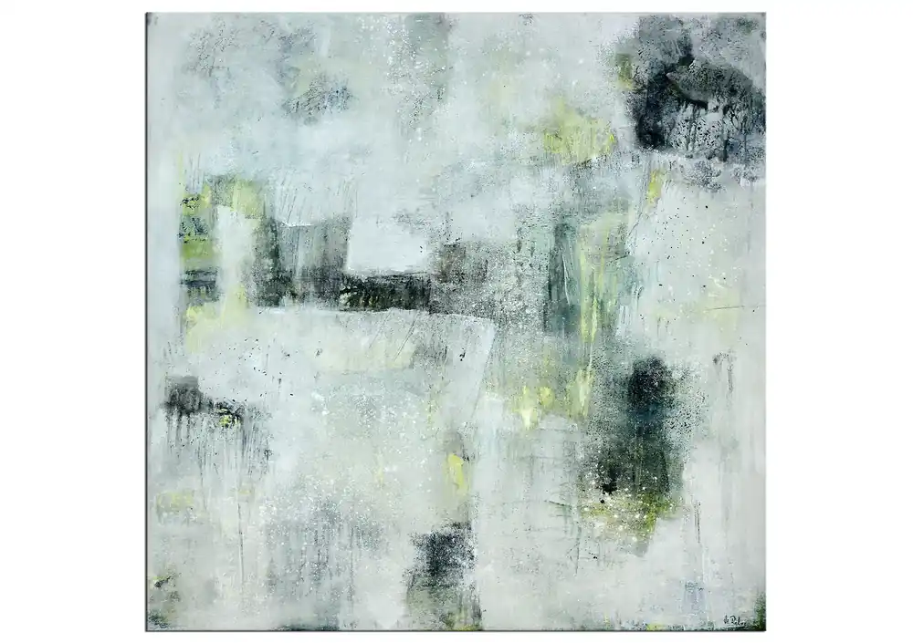 Abstrakte Acrylmalerei, M.Rick: "Glücksmomente" (A) Markenware