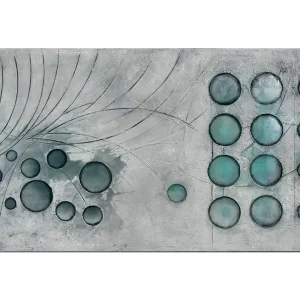 Vielschichtiges Acrylgemälde, A. Freymuth: "Auflösung", Originalgemälde (Unikat)  (A) Top-Preis