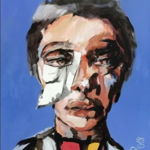 Schnäppchen Neoexpressionistische Malerei von J.J. Piezanowski: "Les rêves d´avant" (A)