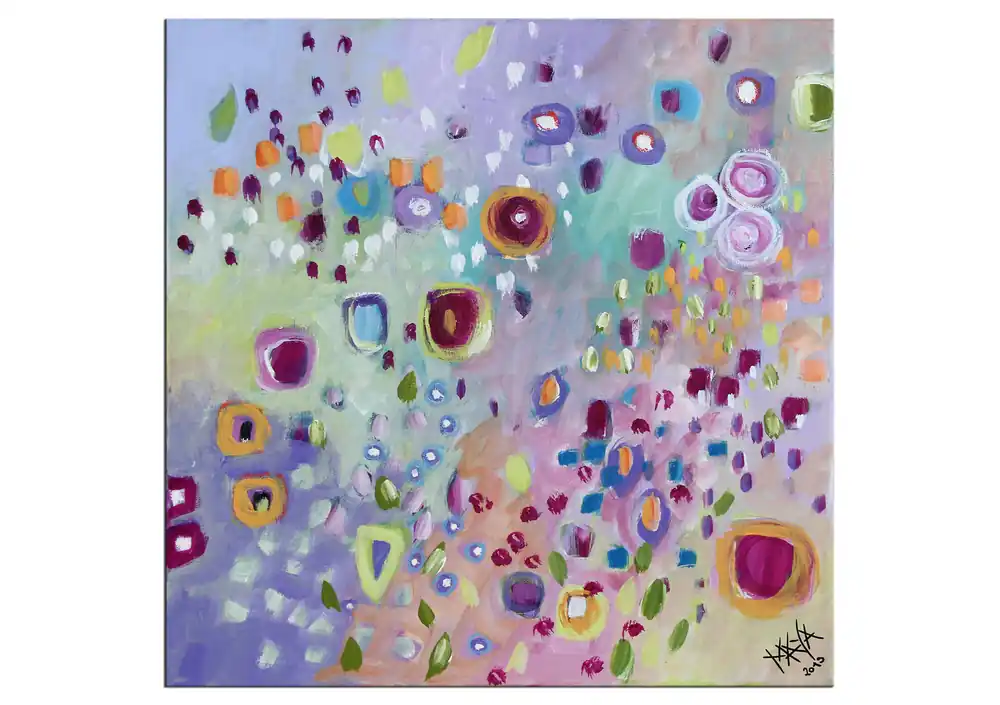 Acrylbilder, Maya: "Magical place" Highlight