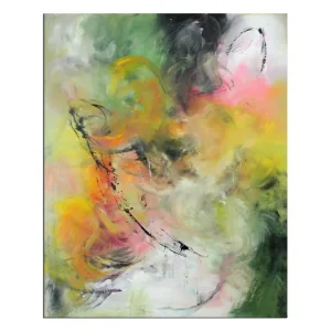 Bestpreis Abstrakte Acrylmalerei, C. Middendorf: "Blütenparadies IV"