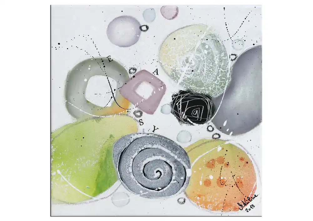 Neuheit Acrylgemälde, M.Kühne: "Easy day I"