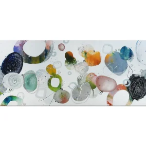 Top-Seller Modernes Acrylgemälde, M.Kühne: "Learn to fly", Originalgemälde (Unikat)