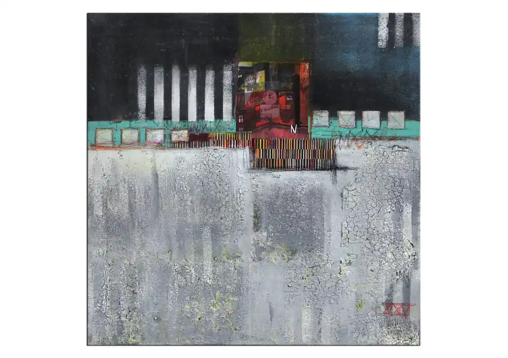 Schneller Versand Acrylbilder abstrakt, M.Rick: "Cityview"