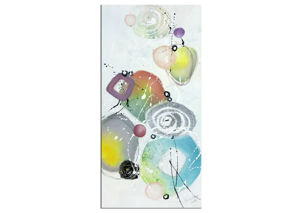 Billig Acrylgemälde, M.Kühne: "Wonderland II"