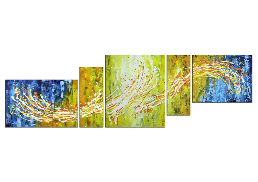 Acrylbilder, L.Roth: "High spirits II" Preiswert