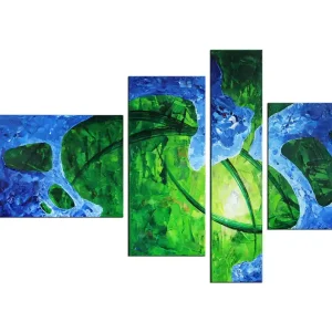 Acrylbilder, R.König: "Fresh Movement II", Unikat/Original Finale Aktion