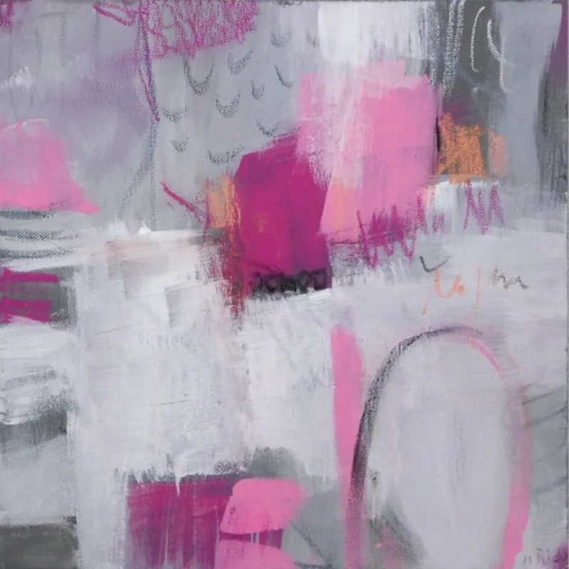 Acrylbilder abstrakt. M.Rick: "Gleichklang I" Super-Preis