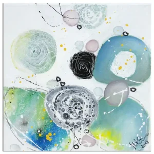 Kostenfreie Lieferung Acrylgemälde, M.Kühne: "Kleines Glück III"