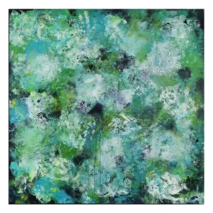 Acrylmalerei abstrakt, M.Rick: "Blütenmeer" Preiswert