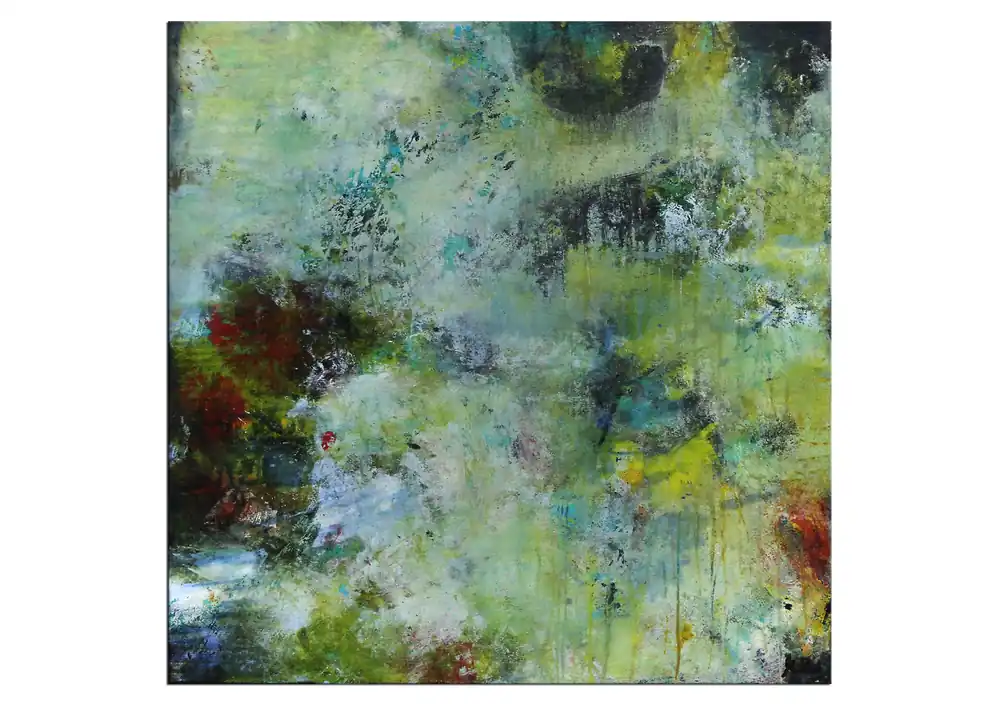 Acrylbilder abstrakt, M.Rick: "Ein Sommernachtstraum" (ri) Preisreduziert