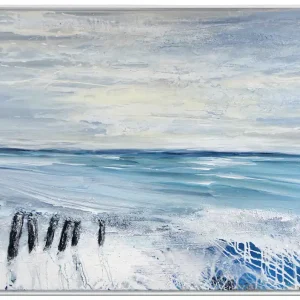 Begrenztes Angebot Acrylgemälde, M.Kühne: "Meeresblick", Originalgemälde (Unikat)