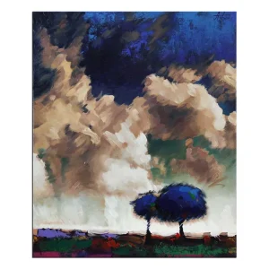Begrenztes Angebot Acrylmalerei Bilder von Andy Larrett: "Nach dem Sturm"