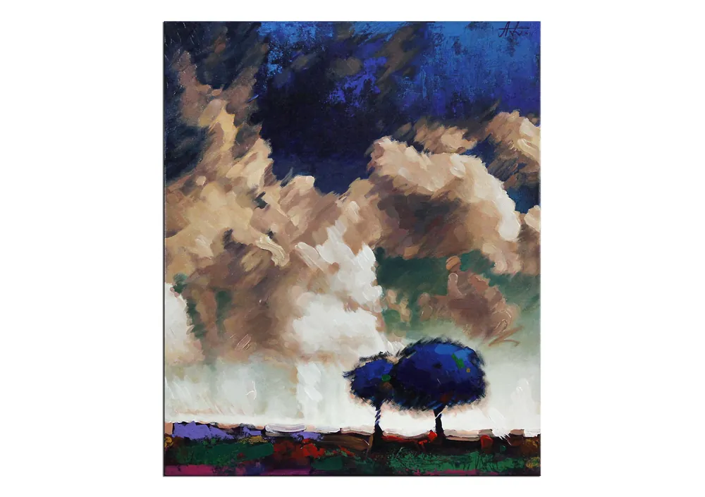 Begrenztes Angebot Acrylmalerei Bilder von Andy Larrett: "Nach dem Sturm"