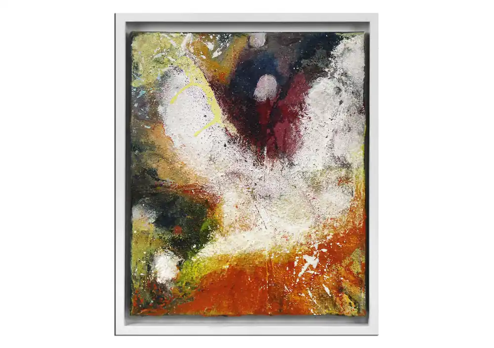 Acrylbilder abstrakt, M.Rick: "It's flying" (ri) Kostenloser Versand