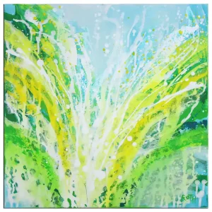 Acrylgemälde, L.Roth: "Frühlingsbrise" Meistverkauft