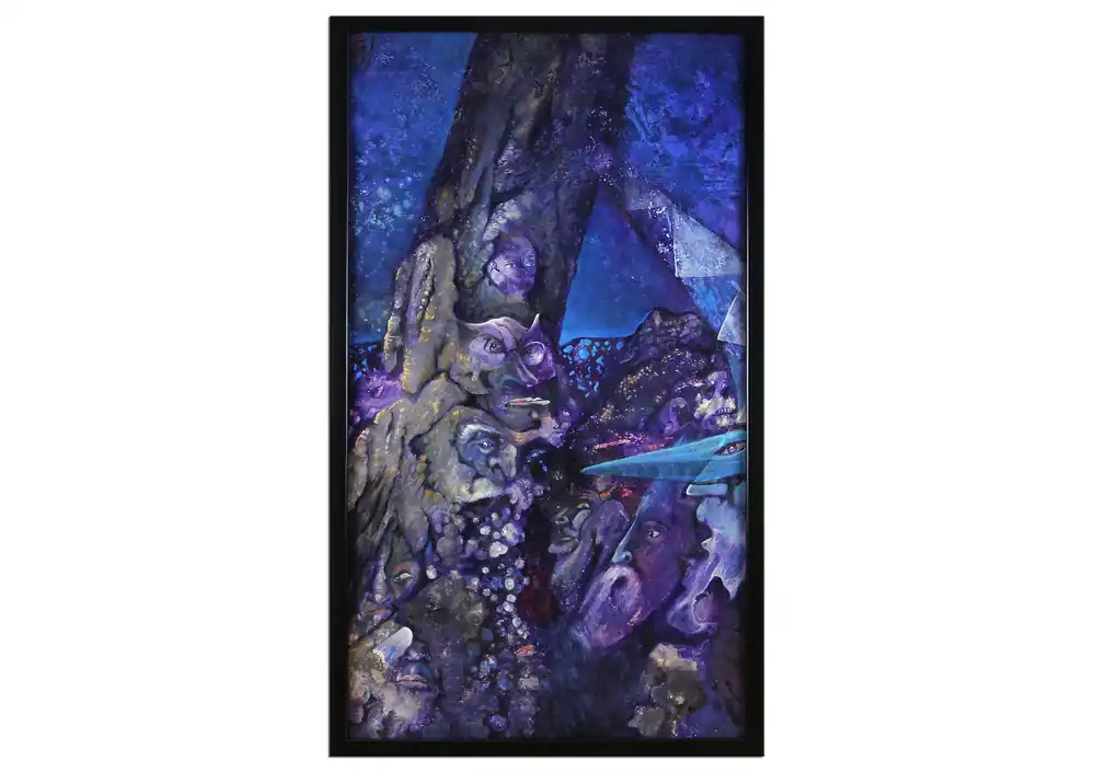Acrylgemälde, Dirk Hille: "Schöpfungsakt", Originalgemälde (Unikat) Günstig