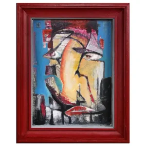 Echt Acrylgemälde, Dirk Hille: "Joker I"