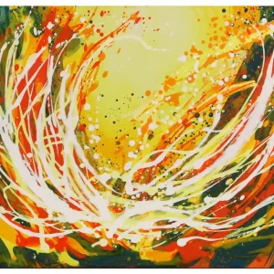 Beliebt Acrylgemälde, L.Roth: "Aufbruch"