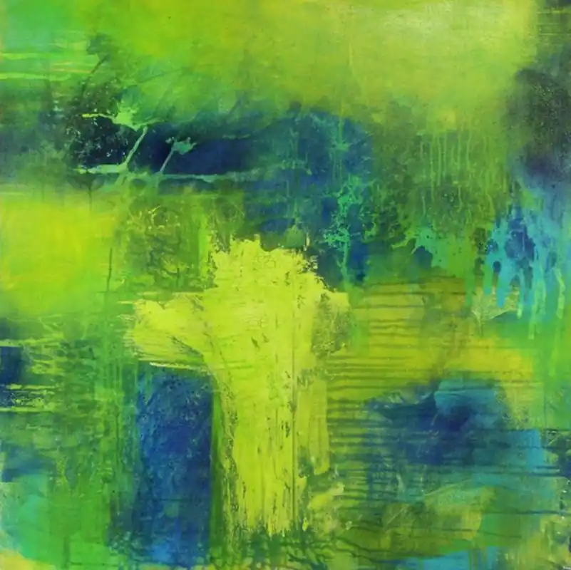 Top-Angebot Acrylmalerei abstrakt. M.Rick: "Let Colors flow"