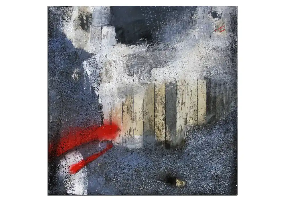 Acrylbilder abstrakt, M.Rick: "SURFACES VI" (ri) Neu Im Sortiment