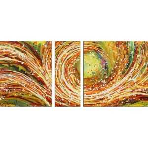Acrylbilder, L.Roth: "FARBSTURM" Kostenfreie Lieferung