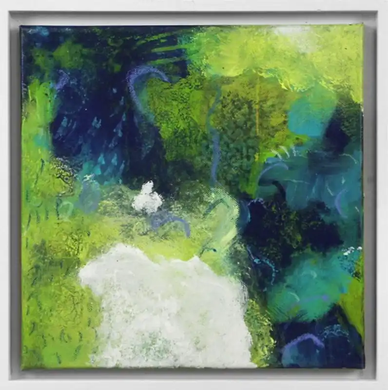 Acrylmalerei abstrakt. M.Rick: "Dreamflowers" Neue Ware