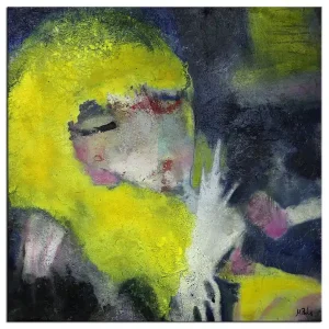 Abverkauf Acrylmalerei abstrakt, M.Rick: "LOLA"