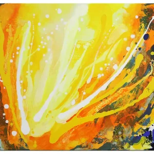 Begrenztes Angebot Acrylgemälde, L.Roth: "SOMMERLIED"