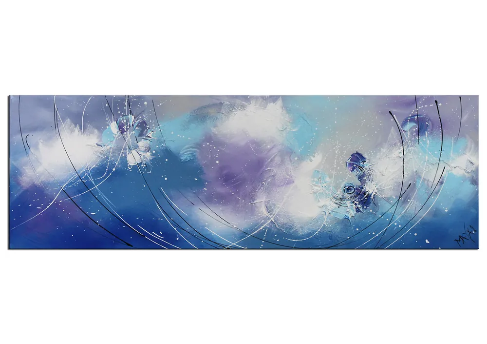 Abverkauf Acrylgemälde, Maya: "FRISCHER WIND"