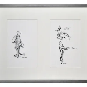 Grafik, Dirk Hille: "IN DER SITZUNG" Neue Kollektion